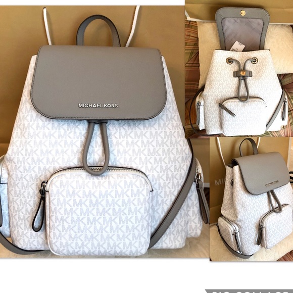Michael Kors Handbags - Michael KORS Backpack Lg Cargo Abbey Gorgeous